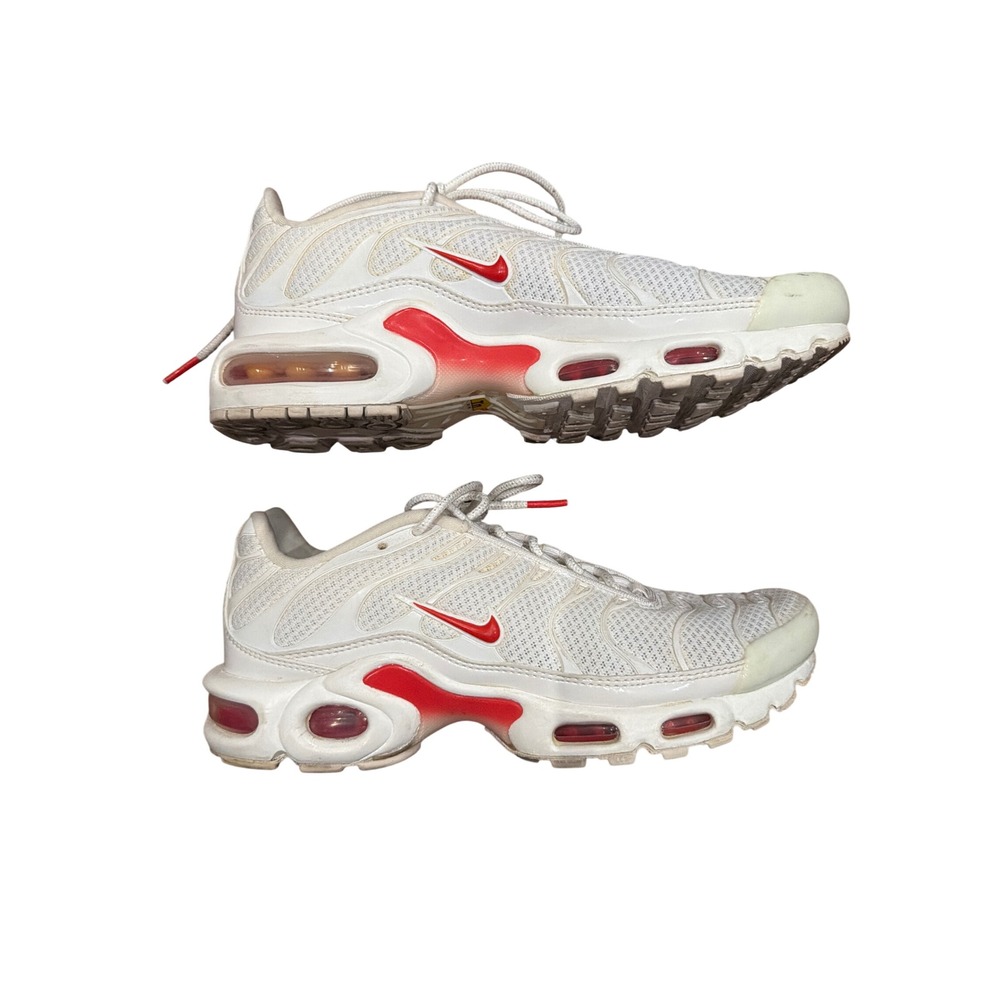 Nike Air Max Plus TN White University Red CZ9337-100 Mens 8